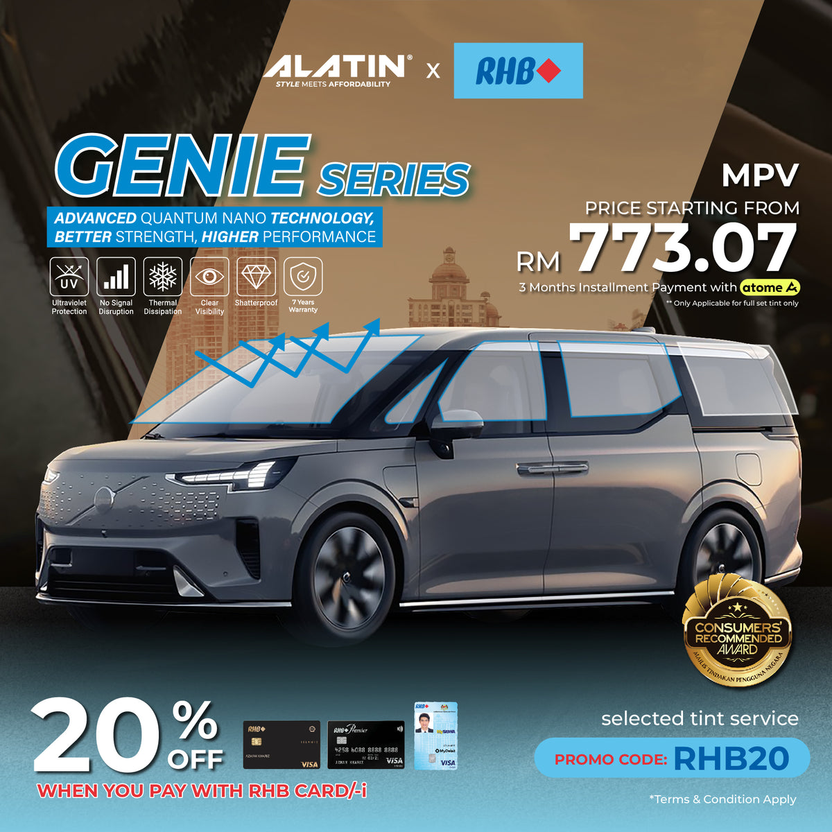 Genie Series for MPV ( 7 Seater )